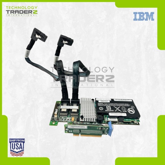 46M0851 IBM ServeRAID M5015 6Gbps SAS/SATA PCI-E RAID Controller W/ 1x 43W4342