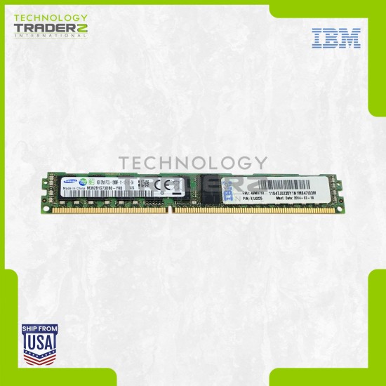 47J0235 IBM 8GB PC3-12800 DDR3-1600MHz ECC Reg Dual Rank Memory M392B1G73DB0-YK0
