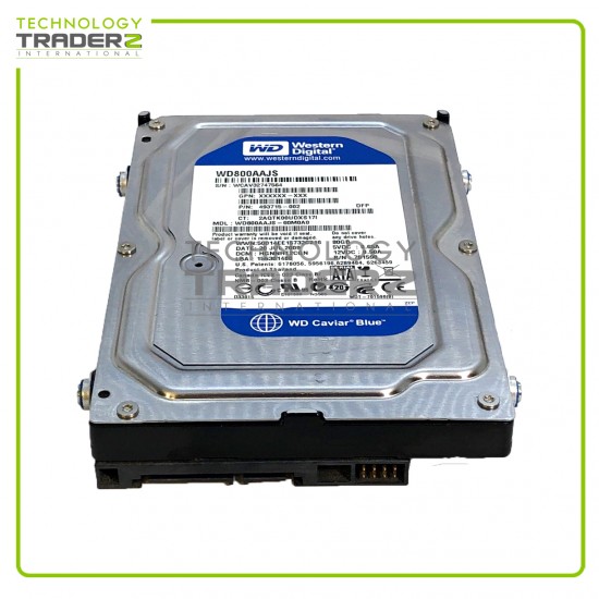 493715-002 HP 80GB 7.2K SATA 3Gbps 3.5” Hard Drive WD800AAJS 449978-001 W-O TRAY