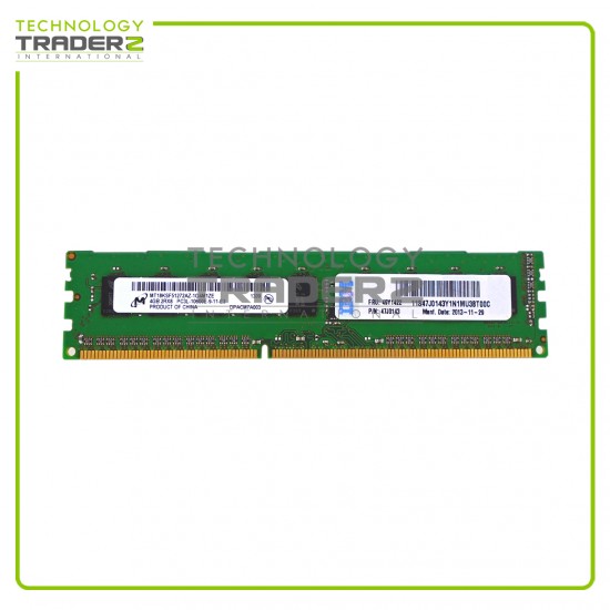 49Y1422 IBM 4GB PC3-10600 DDR3-1333MHz ECC 2RX8 Memory Module 47J0143