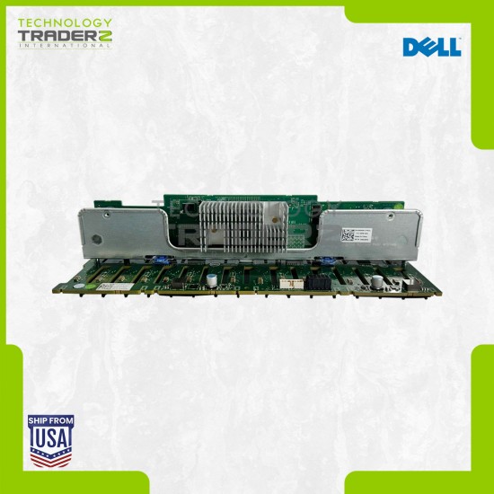 4G4F6 Dell PowerEdge R730 16x 2.5” Backplane Board 04G4F6 W/ 1x 0DTCR0 1x 07K5HK