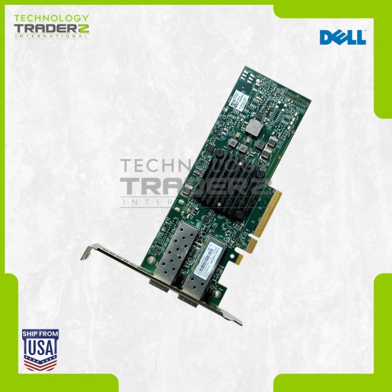 4RN58 Dell Broadcom 57414 2 Port 25GbE SFP28 Adapter 04RN58 W/ Long Bracket