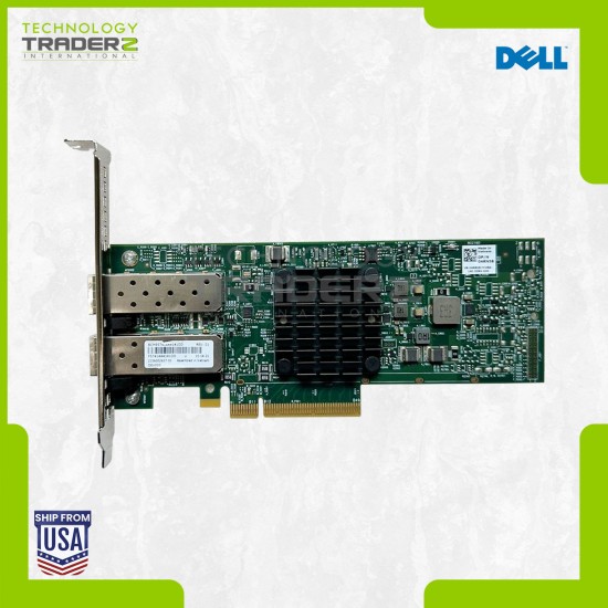 4RN58 Dell Broadcom 57414 2 Port 25GbE SFP28 Adapter 04RN58 W/ Long Bracket