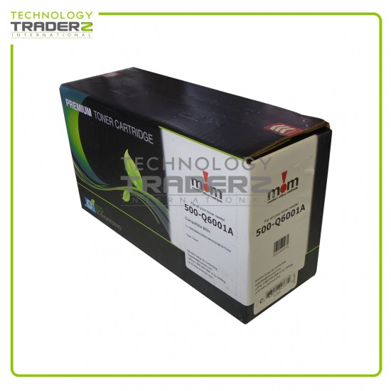 500-Q6001A CYAN Toner Cartridge Compatible for HP 1600 2600n 2605dn Q6001A