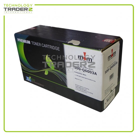 500-Q6003A HP 124A Magenta Toner Cartridge Compatible For Q6003A