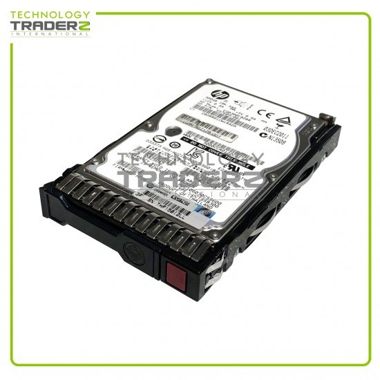 507127-B21 HP 300GB 10K SAS 6G DP 2.5" HDD 597609-001 507129-003 W/ Blank Tray