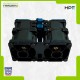 LOT OF 2 532149-001 HP ProLiant DL360 G7 Dual Fan Module 489848-001 ***Pulled***