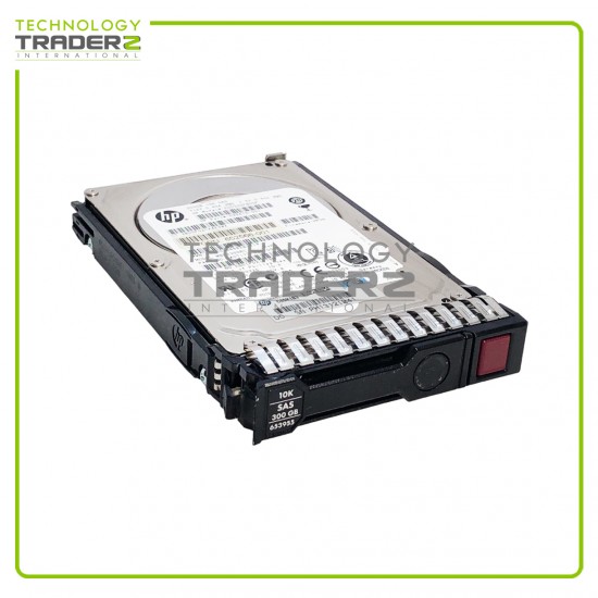 574879-B21 HP 300GB 10K SAS 6Gbps DP 2.5” HDD 599476-001 652566-001 641552-001