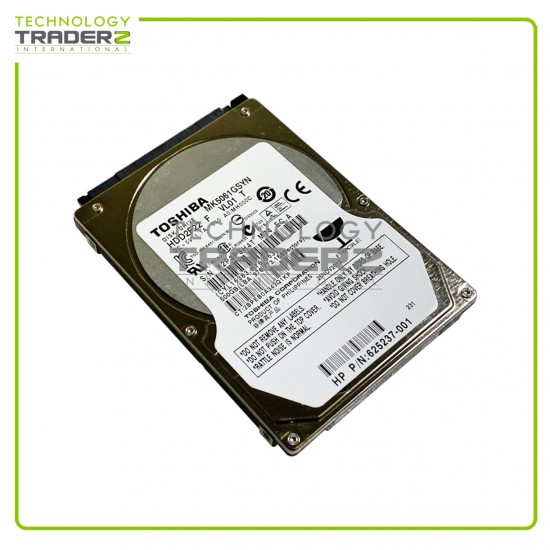 625237-001 HP 500GB 7.2K SATA 3Gbps 2.5” Hard Drive MK5061GSYN HDD2F22 W/O Tray