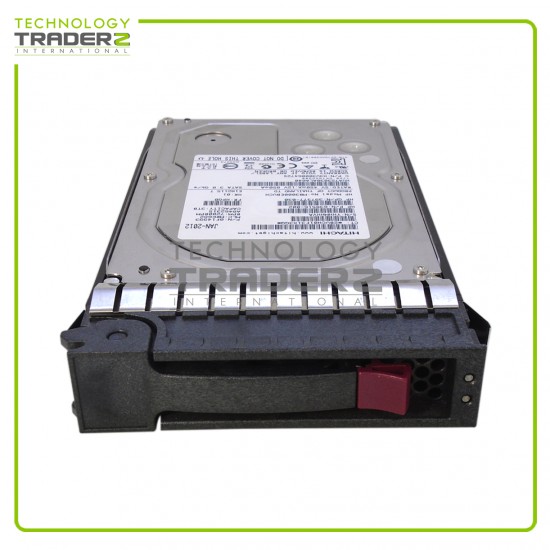 0-Hours 628059-B21 HP 3TB 7.2K SATA MDL 3G 3.5" HDD 614826-001 W/ Tray