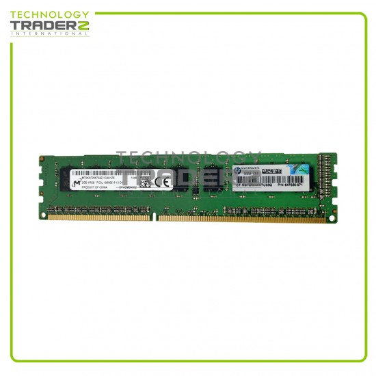 LOT-2 647905-B21 HP 2GB PC3-10600 DDR3-1333MHz ECC Memory 647656-071 664694-001