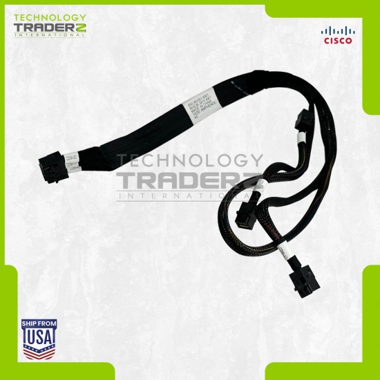 LOT OF 5 650.00U0O.0001 Cisco Amphenol C220 M5 10 Bay Backplane Data Cable