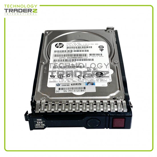 652564-B21 HP 300GB 10K SAS SC 2P 6Gbps 2.5" HDD 693569-001 597609-001