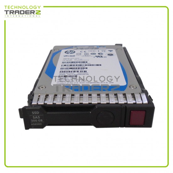 658580-001 HP 200GB SAS 6G MLC SC 2.5" SSD 632430-001 658478-B21 632429-001