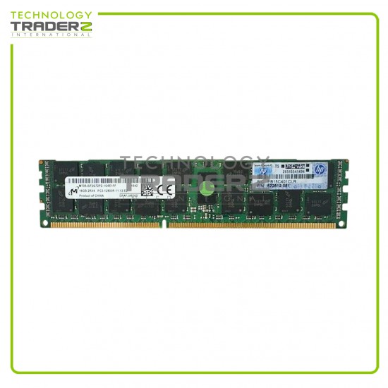 672631-B21 HP 16GB PC3 DDR3-1600MHz ECC 2Rx4 Memory 672612-081 MT36JSF2G72PZ-1G6
