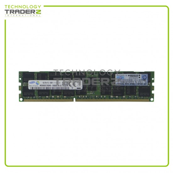 672633-B21 HP 16GB PC3-12800R DDR3-1600MHz ECC REG Dual Rank Memory 687465-001