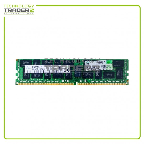 726724-B21 Genuine HP 64GB PC4-2133P DDR4-17000MHz 4DRx4 Smart Memory 752373-091