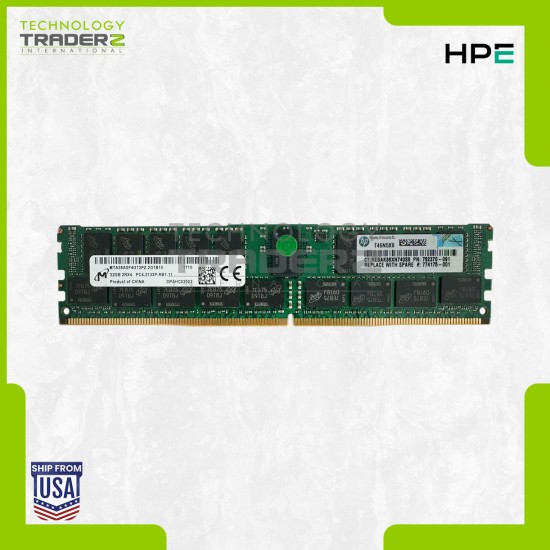 728629-B21 HP 32GB PC4-17000 DDR4-2133MHz ECC 2Rx4 Smart Memory 752370-091