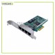 74Y4064 IBM Quad-Ports RJ-45 1Gbps PCI-E 2.0 x4 Network Adapter N27204 D77125A