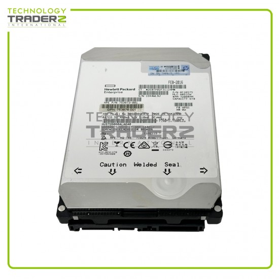 753873-001 HP 6TB 7.2K SATA MDL 6Gbps 3.5” Hard Drive 753876-001 MB600GEBTP