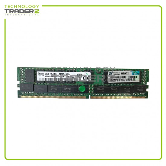 805351-B21 HPE 32GB PC4-19200 DDR4-2400MHz ECC Reg 2Rx4 Memory 819412-001