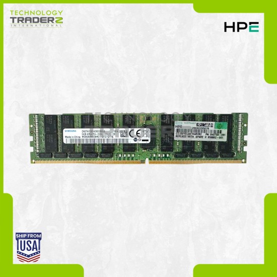 815101-B21 HP 64GB DDR4-2666MHz ECC 4DRx4 Smart RAM 840759-091 M386A8K40BM2-CTD