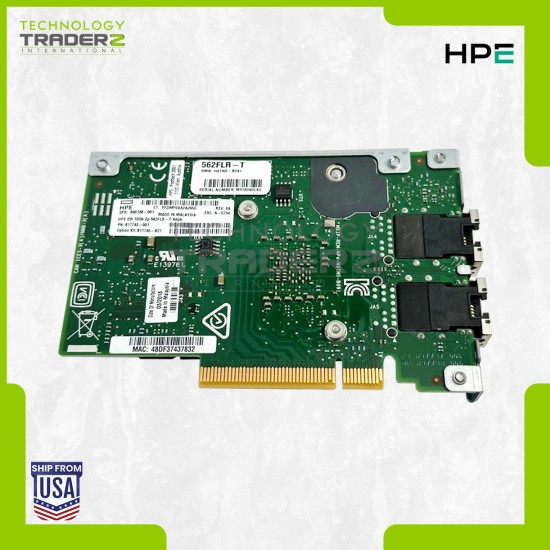 817745-B21 HPE 562FLR-T Dual-Ports 10Gbps PCI-E Network Adapter 840138-001