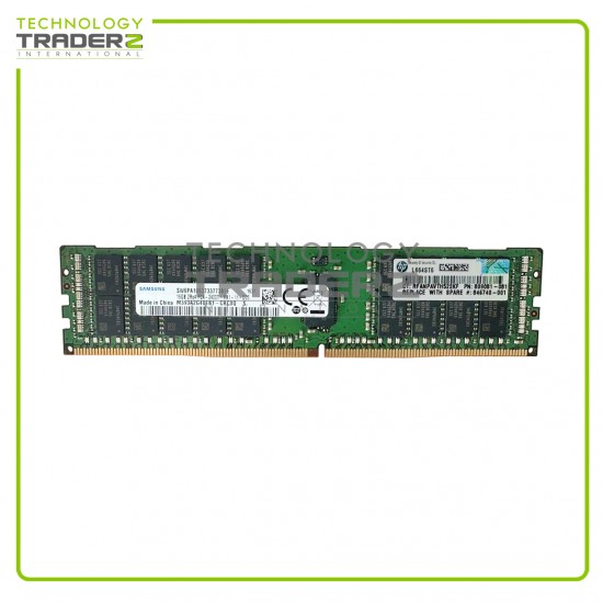 836220-B21 HP Samsung 16GB PC4-19200 DDR4-2400MHz ECC REG 2Rx4 Memory 809081-081