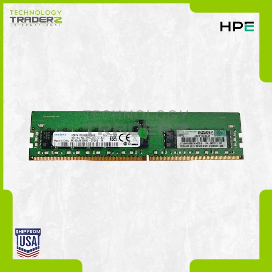 838081-B21 HPE 16GB PC4 DDR4-2666MHz ECC 1Rx4 Memory 840757-191 M393A2K40BB2-CTD
