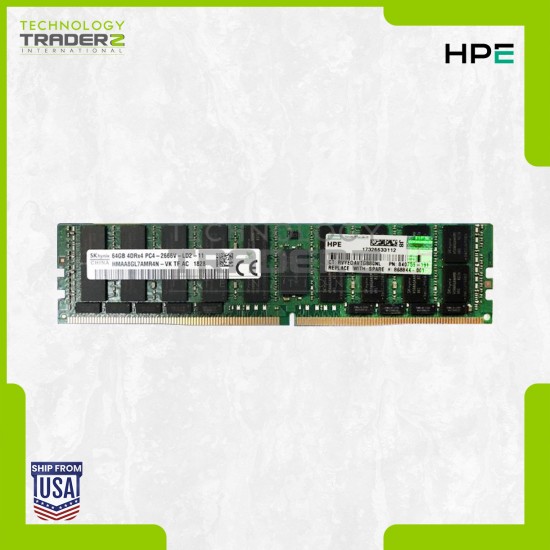 838085-B21 HPE 64GB PC4-21300 DDR4-2666MHz Smart RAM 840759-191 HMAA8GL7AMR4N-VK