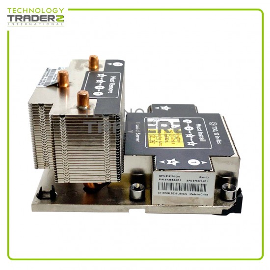 839275-001 HPE DL380 Gen 10 High Performance Heatsink 875071-001 873551-001