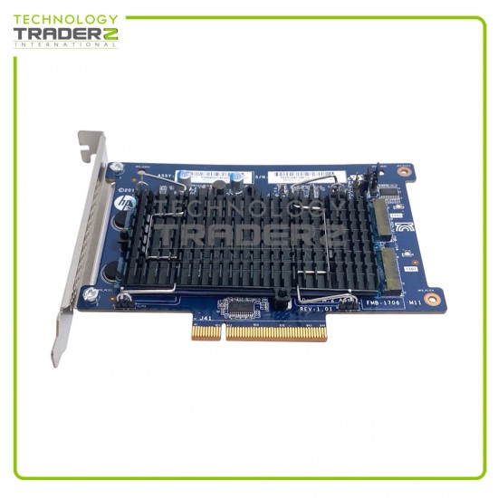 ** 844779-001 HP Dual M.2 NVMe to PCIe SSD Adapter Kit **Pulled**