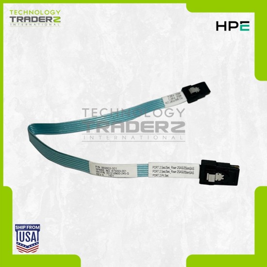 869802-001 HPE ProLiant DL380 G10 Mini SAS Cable 875093-001 351216N00-245-G