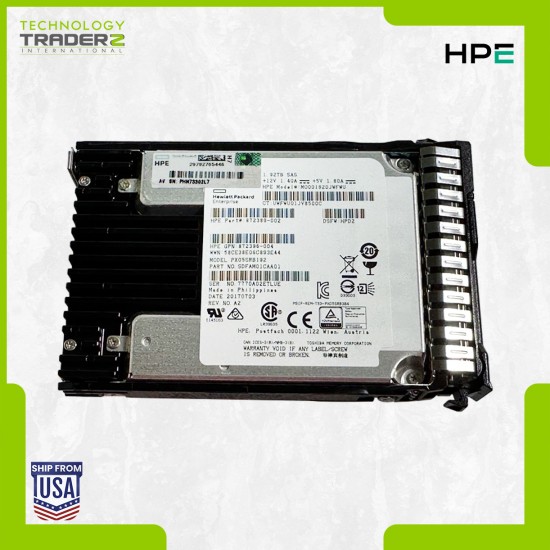 872392-B21 HPE 1.92TB MLC SAS 12Gb RI 2.5” SSD 872433-001 872389-002 872396-004