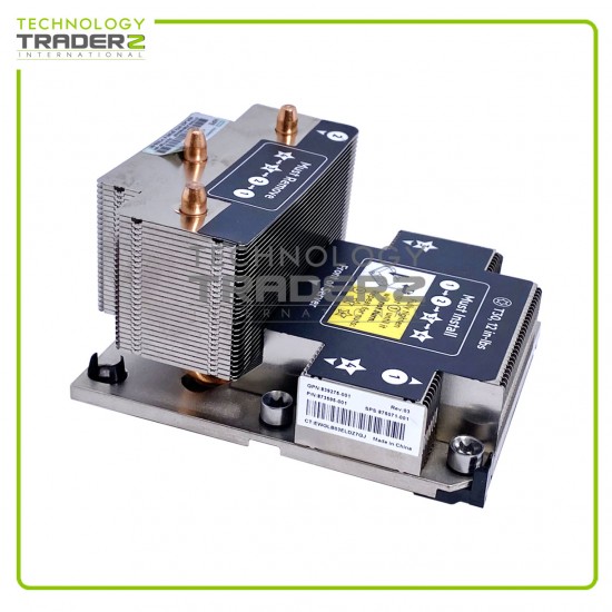 875071-001 HP ProLiant DL380 Gen10 High Performance CPU Heatsink 873595-001 875071-001 HP ProLiant DL380 Gen10 High Performance CPU Heatsink 873595-001