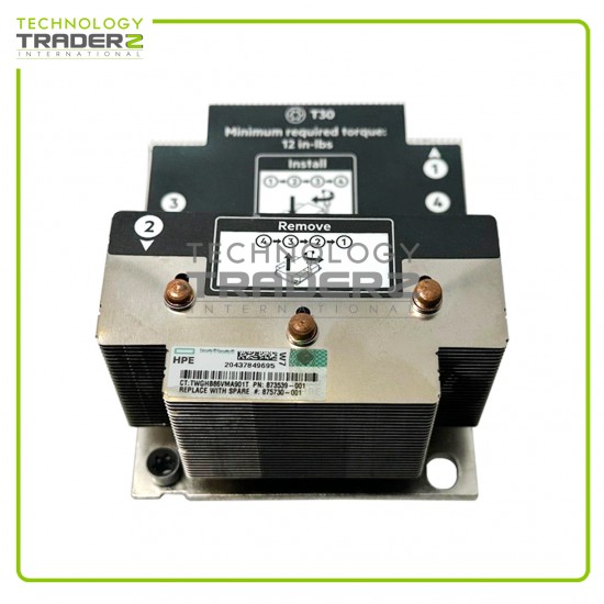 875071-001 HP DL380 Gen10 High Performance CPU Heatsink 873551-001 839275-001