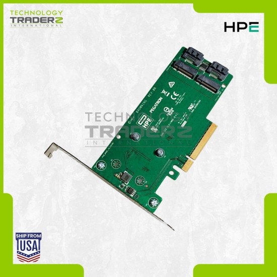 878873-B21 HPE SATA M.2 DUAL SSD PCI-E Expansion Riser Card 759505-001 *NO SSD*