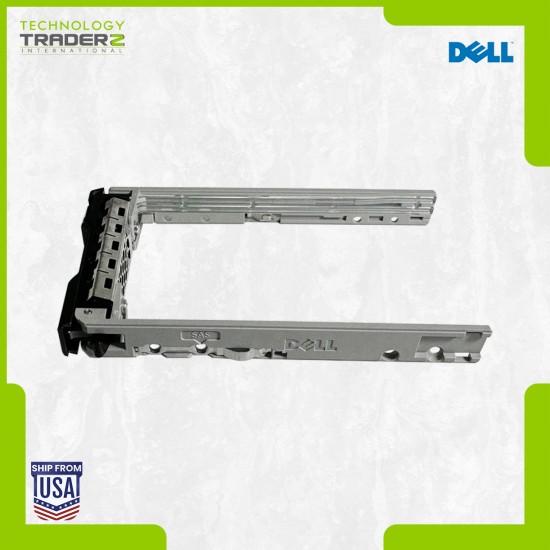 LOT OF 5 8FKXC Dell 300GB 15K SAS SATA 2.5" HDD Tray Only 08FKXC ***Pulled***