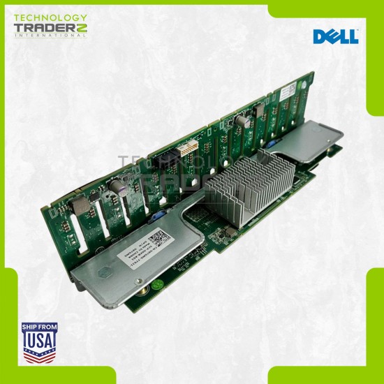 8TGM0 Dell PowerEdge R730 16 Bay 2.5" Backplane 08TGM0 W/ 1x 0778N6 1x 07K5HK