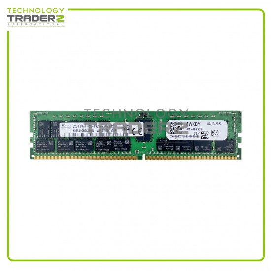 8WKDY Dell 32GB PC4-23400 DDR4-2933MHz ECC 2Rx4 Memory Module HMA84GR7CJR4N-WM