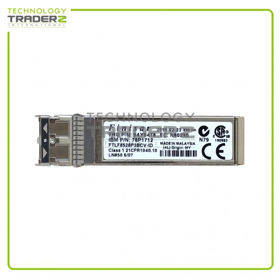 94Y8478 IBM 8Gbps Fibre Channel 150m SFP+ Optical Transceiver Module 78P1712