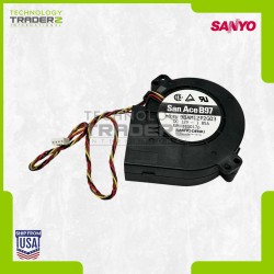 LOT OF 2 9BAM12P2G03 Sanyo San 12V 1.85A Blower Fan Assembly W/ Cable