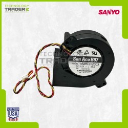 LOT OF 2 9BAM12P2G03 Sanyo San 12V 1.85A Blower Fan Assembly W/ Cable