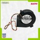 LOT OF 2 9BAM12P2G03 Sanyo San 12V 1.85A Blower Fan Assembly W/ Cable