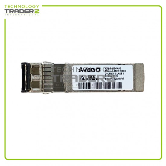 LOT OF 5 AFBR-57D7APZ Avago 8G LC Connector 850nm SFP+ Transceiver