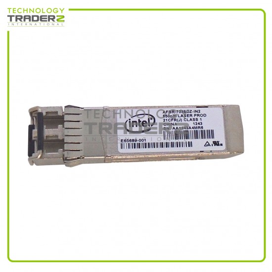 AFBR-703SDZ-IN2 Intel 10G MM Fiber 300m 850nm LC Connector SFP+ Transceiver