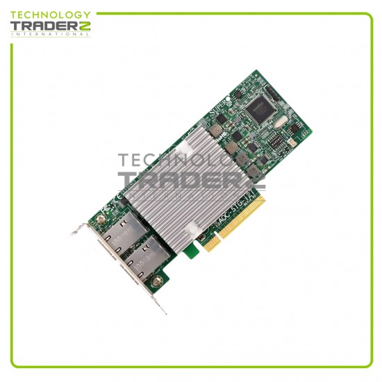 ** AOC-STG-I2T SuperMicro Dual-Port 10Gbps PCI-E x4 Ethernet Adapter**