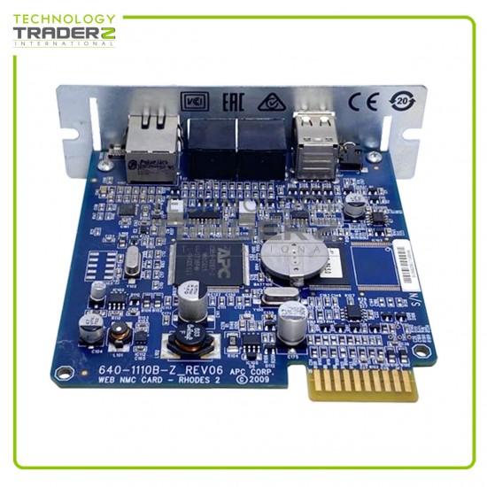 AP9631 APC Schneider Smart Slot UPS Network Management Card 2 640-1110B-Z