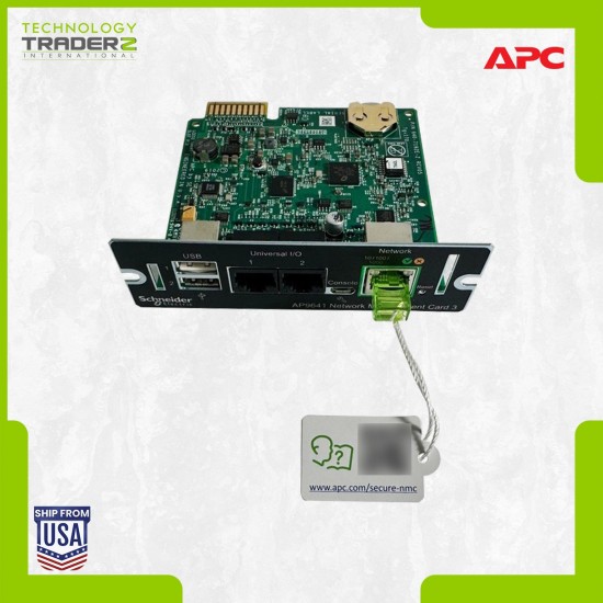 AP9641 APC Schneider Electric UPS Network Management Card 3 640-7192E-Z **NEW**