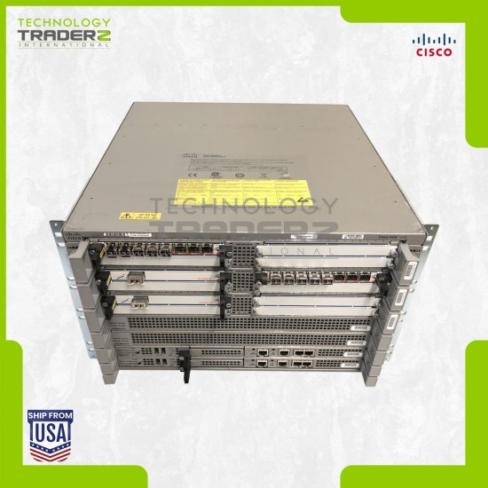 ASR1006 V02 Cisco ASR1000 Aggregation Services Router W/ 2x ASR1006-PWR-AC